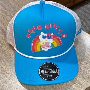 NEW Bioworld Hello Kitty Trucker Hat